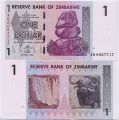 Зимбабве---1 доллар 2007г.