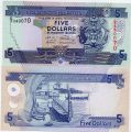 Соломоновы острова---5 долларов 2006-2012гг.