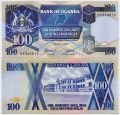 Уганда---100 шиллингов 1988г.
