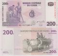 Конго---200 франков 2007г.