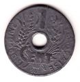 Индо-Китай---1 цент 1941г.