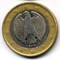 ФРГ---1 евро 2002г.