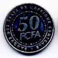 Центральноафриканская республика---50 франков 2006г.